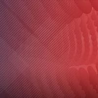 Abstract red background with overlapping wavy and straight line patterns creating a sense of texture and depth.