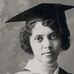 A photograph of Alice Ball, 1915.