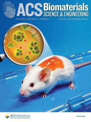 ACS Biomaterials Science & Engineering Journal Cover