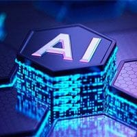 The ai logo on a blue background.