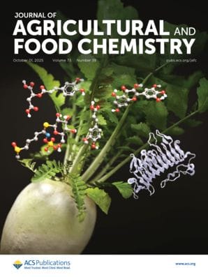 Journal of Agricultural and Food Chemistry Journal Cover