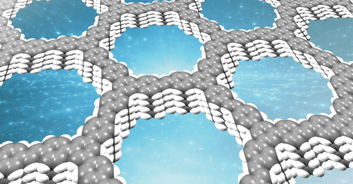 A cropped image from a JACS journal cover. The cover art visualizes a methodology to introduce structural order into hydrocarbon polymers.