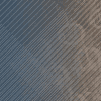 Abstract digital line art in shades of blue and orange