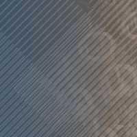 Abstract digital line art in shades of blue and orange