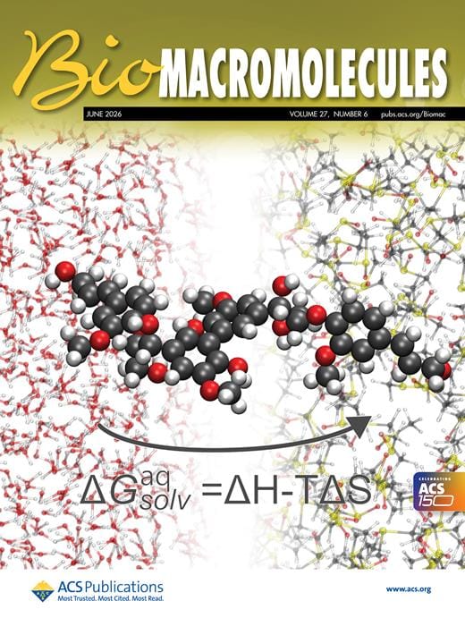 Biomacromolecules Journal Cover