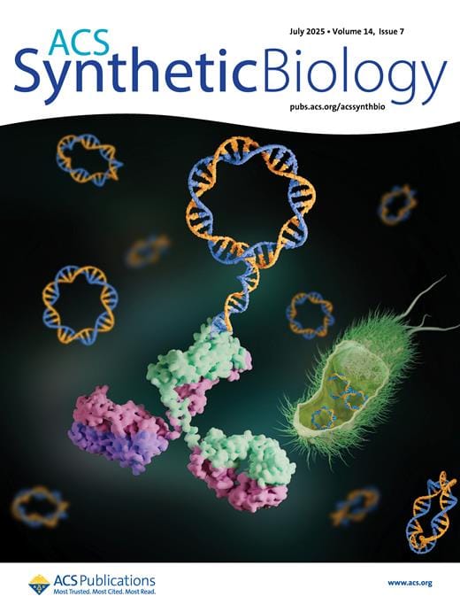 ACS Synthetic Biology Journal Cover