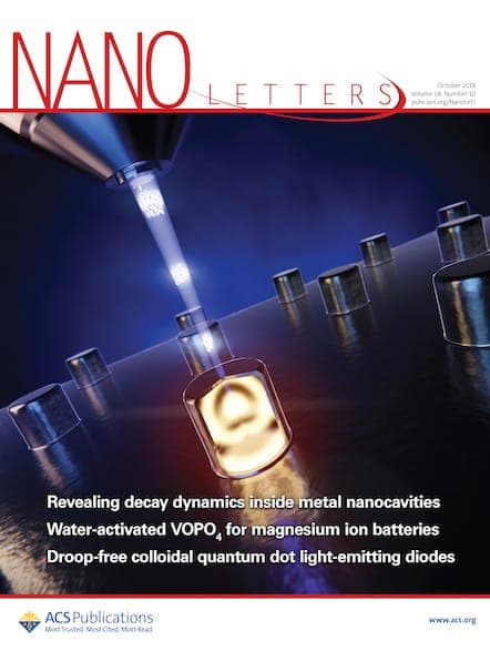 Nano Letters journal cover