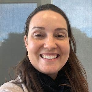 A headshot of Clarissa Melo Czekster