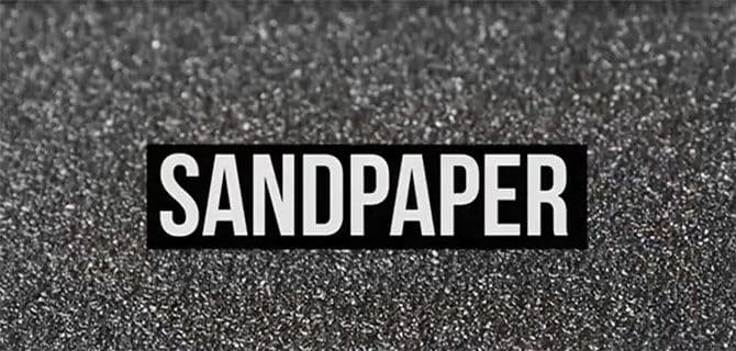 sandpaper