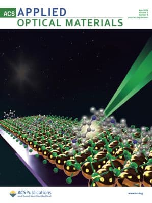 ACS Applied Optical Materials Journal Cover
