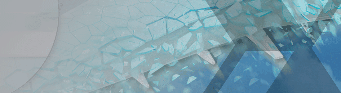Illustration of ice on an airplane wing