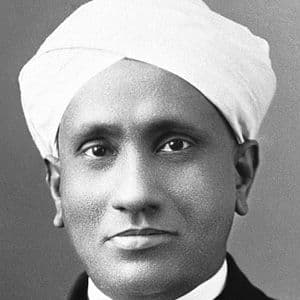 A portrait of C.V. Raman
