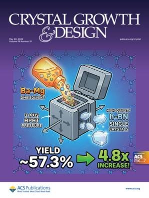 Crystal Growth & Design Journal Cover