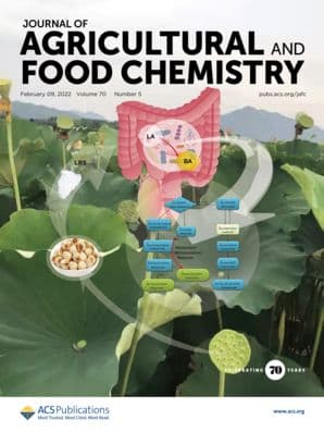 Journal of Agricultural and Food Chemistry Cover