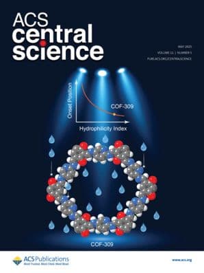 ACS Central Science Journal Cover
