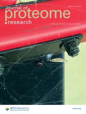 Journal of Proteome Research Cover