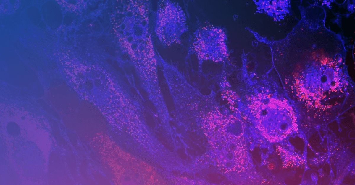 An image of a blue and purple background.