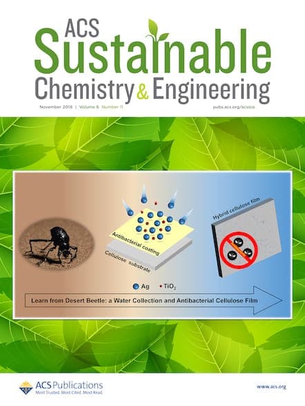 ACS Sustainable Chemistry & Engineering journal cover