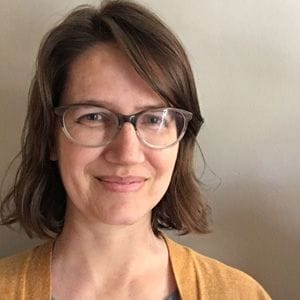 A headshot of Alison Bradley