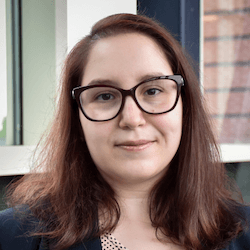 A headshot of Bethany Almeida