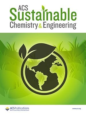 ACS Sustainable Chemistry & Engineering Journal Cover